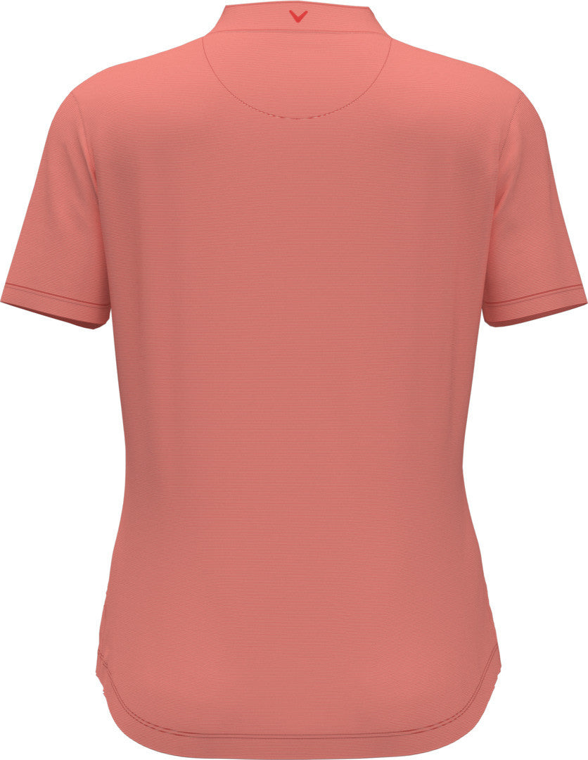 Ladies Fine Line Stripe Polo