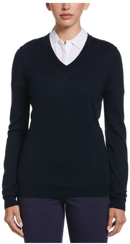L/S V-NECK SWEATER
