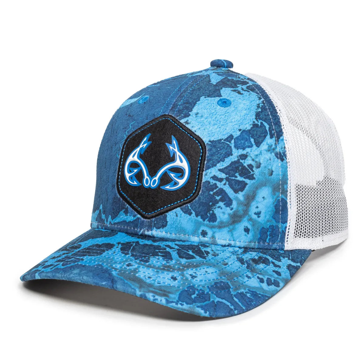 RTF04A-Realtree Fishing™ WAV3 Provence Blue/White
