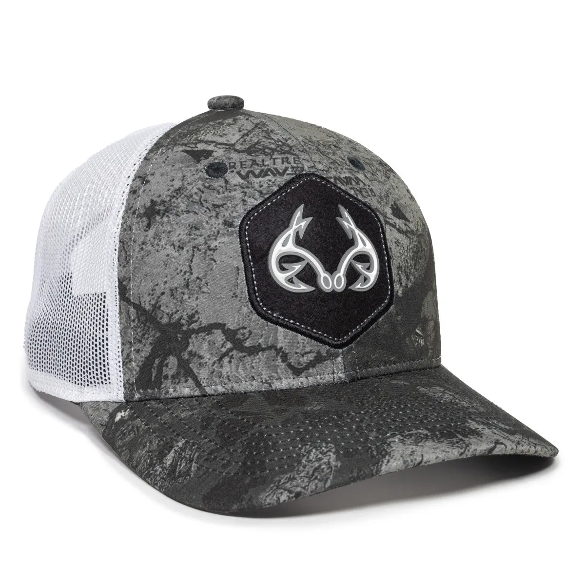 RTF04A-Realtree Fishing™ WAV3 Mirage Grey/White