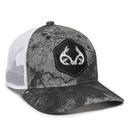 RTF04A-Realtree Fishing™ WAV3 Mirage Grey/White
