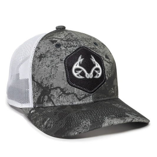 RTF04A-Realtree Fishing™ WAV3 Mirage Grey/White
