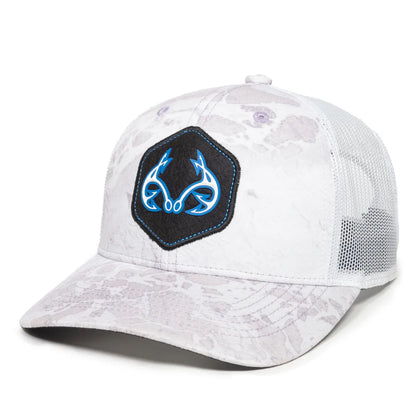 RTF04A-Realtree Fishing™ WAV3 White/White