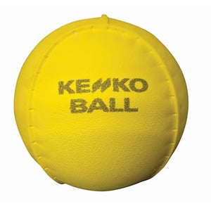 Kenko 14 Softball in Yellow color and on white background