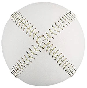 Markwort Vintage 9.5" Old Tyme Baseball Off White Dozen