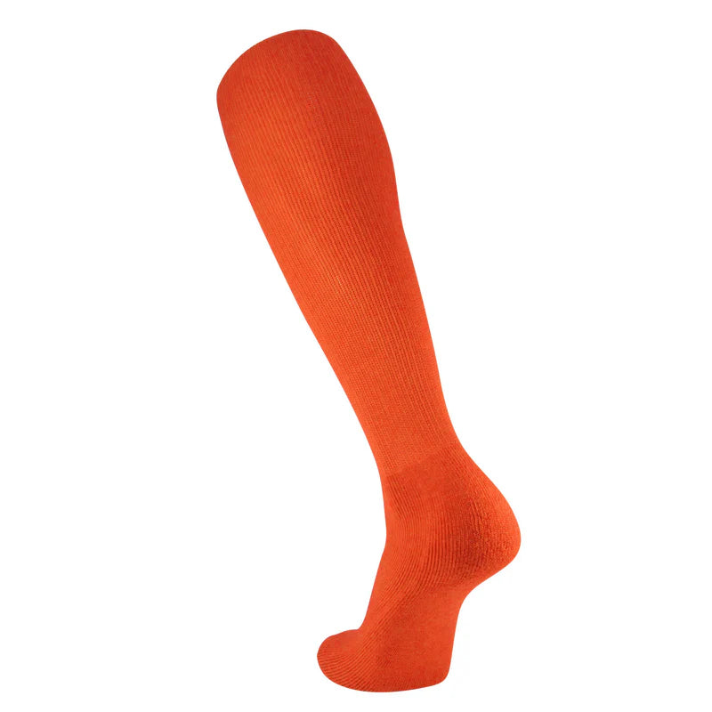  All-Sport Tube Socks in orange color on white background