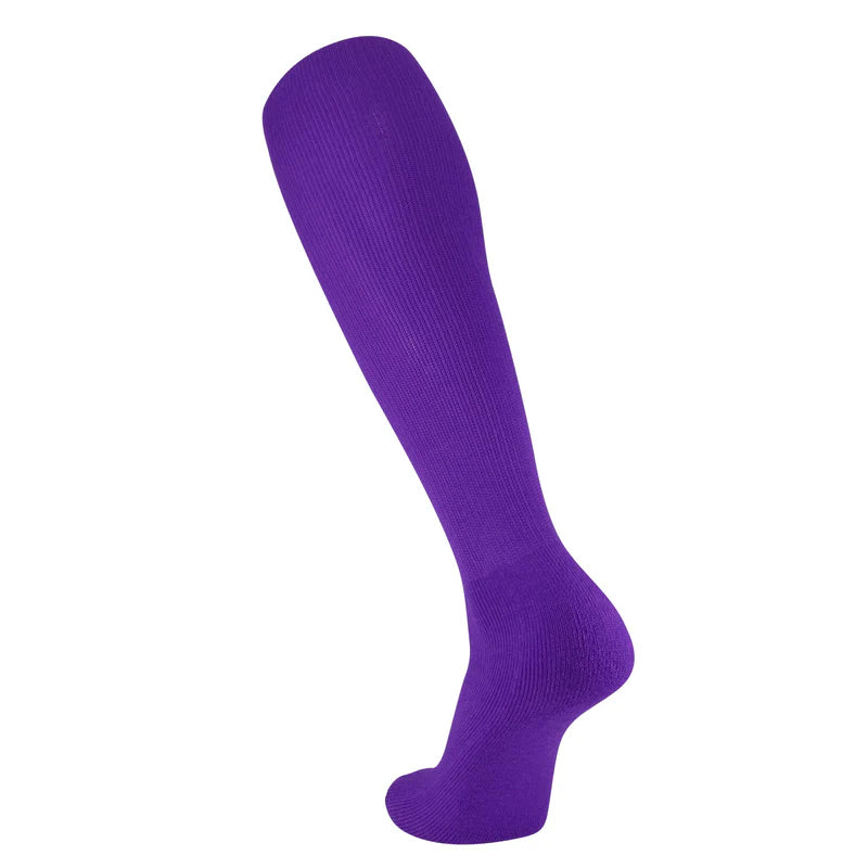  All-Sport Tube Socks in purple color on white background