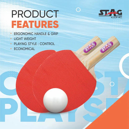 Stag 1 Star Table Tennis Set