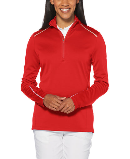 Ladies Reflective Stitch 1/4 Zip