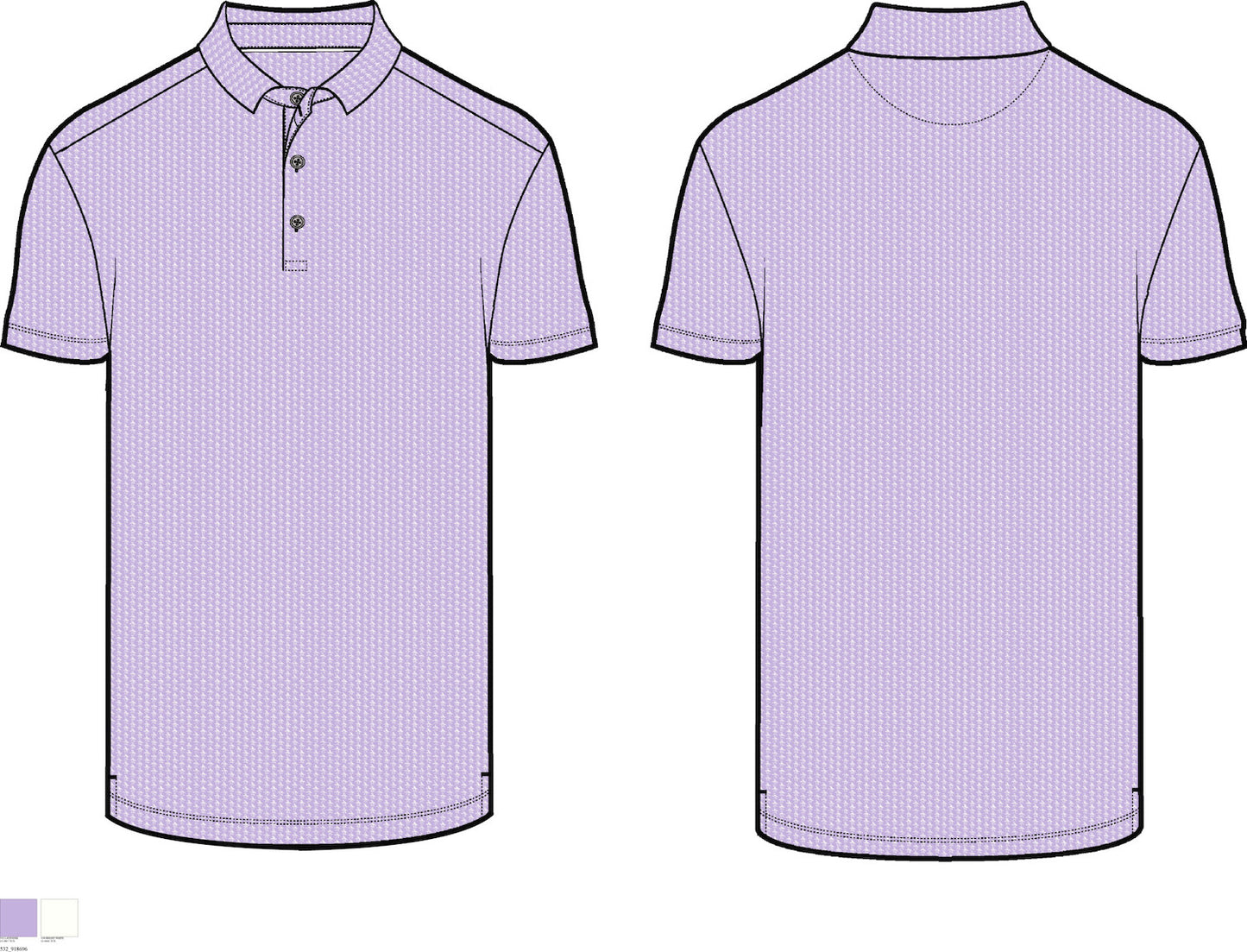 Ss All-over Pete Print Polo